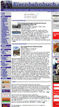 Mobile Screenshot of eisenbahnbuch.de